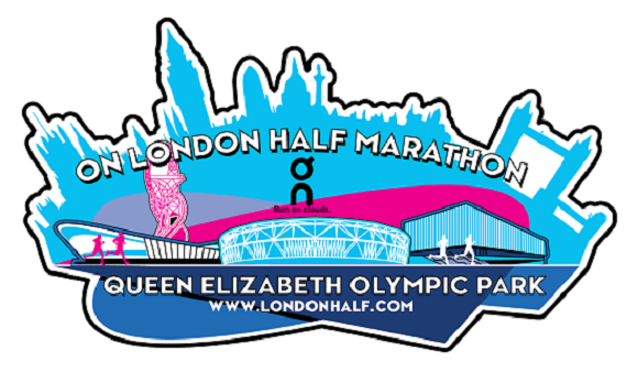 On London Half Marathon at Queen Elizabeth Olympic Park