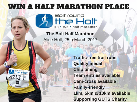 Bolt Round the Holt Half Marathon
