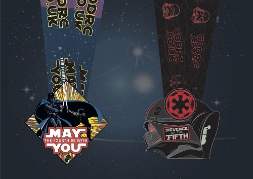 May the 4th Half Marathon medals